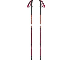 Treko lazdos inSPORTline Altiplano 100 Pair Raudona