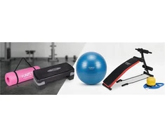 Treniruočių gumų rinkinys FUNFIT, 5 vnt., 60 cm, įvairių spalvų