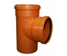InstalPlast Trikampė jungtis PVC 160X160/90 Ruda