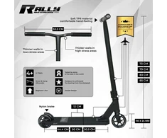 Trikų riedlentė – NKD Rally, Rainbow, 83 cm (Copy)
