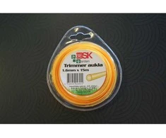 Besk Trimmerio aukla 1.6mm x 15m Apvali