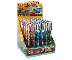 Trinamas rašiklis M&amp;g Top Speed, automatinis, 0,5mm, mėlynas