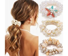 TRINTUKAS 3 VIENŲ PEARLS SHELL STAR FLEXIBLE ELEGANT, PATOGUS RINKINYS