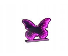 Trio Leuchten RL PAPILLON kinkiet motyl LED 2W rožinė-balta USB