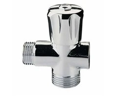 Trišakis skalbimo mašinos ventilis RR 260, 1/2"x 3/4"x 1/2", išor/išor/vid