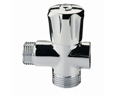 Trišakis skalbimo mašinos ventilis RR 260, 1/2"x 3/4"x 1/2", išor/išor/vid