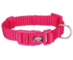 TRIXIE Premium antkaklis, XXS-XS 15-25cm/10mm, fuksija