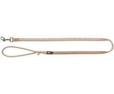 TRIXIE Premium pavadys, su neoprenu XS-S 1.2m/15mm, šv. deim./karamelė