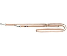 TRIXIE Premium pritaikomas pavadys, su neoprenu M-L 2m/20mm, šv. deim./karamelė