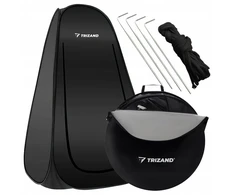 Trizand Dušo palapinė Iso Trade, juoda