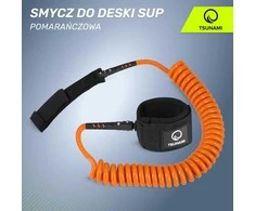 TSUNAMI irklentės saugos virvė, oranžinė