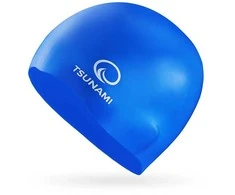 TSUNAMI PRO unisex plaukimo kepuraitė, mėlyna