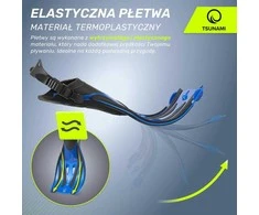 TSUNAMI S/M plaukmenys mėlyni