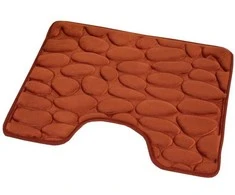 Tualeto kilimėlis BENEDOMO FOAM, 60 x 50 cm, rudos sp.
