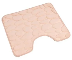 Tualeto kilimėlis BENEDOMO FOAM, 60 x 50 cm, pieno sp.