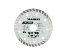 Turbo pjovimo deimantinis diskas, 150 x 22,22 mm, sausam pjovimui