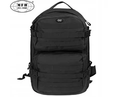 Turistinė kuprinė Mfh US Assault II, 40 l, juoda