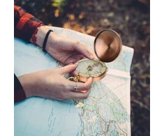 TURISTINIS KOMPASAS KOMPASAS KIŠENINĖS RAKTAI