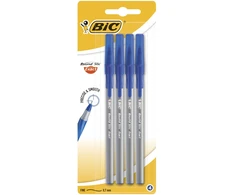 BIC Tušinukas ROUND STIC EXACT 0.8 mm, mėlynas, pakuotėje 4 vnt 408067