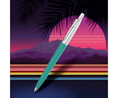 2 x Parker Jotter Originals 80-ųjų Retro Wave tušinukas žalias + turkis – 2186315