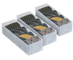 Tvarkyklės Top Class Ordinett 3gab./30.5x10x7.5cm permatomos