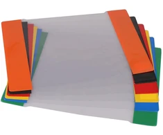 Aplankalai A5 praplatinti (210x345),PVC100 mic.,5vnt