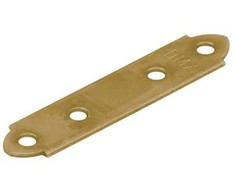 DMX Tvirtinimo plokštelė Statybinė LW2 78x17x1.5mm Siaura