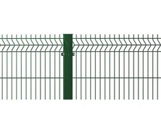 Tvoros segmentas, cinkuotas, žalios sp., 200 x 50 x 3.8 x 1230 x 2500 mm