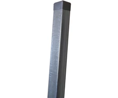 Tvoros stulpas, karštai cinkuotas 60 x 40 x 2500 mm