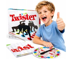 „TWISTER PARTY“ ŠEIMOS ARKADINIS KILIMAS 160 x 140 SPINNER 2+ ŽMONĖS