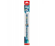 Twistn Flex Dragon liniuotė, NEDAŽTA, lanksti guma, 30 cm Maped
