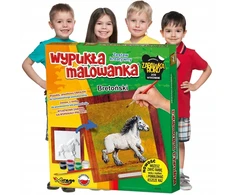 TY Kūrybinis meninis rinkinys Horses spalvinimo puslapis COOL