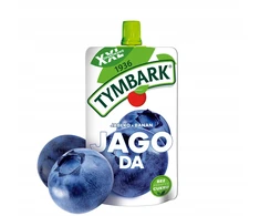 Tymbark Fruit putėsiai mėlynių obuolių bananas be pridėtinio cukraus 10x 200g