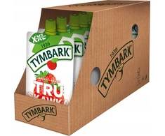 Tymbark Mousse Braškių obuolių Bananų Morkos be pridėtinio cukraus 10x 200g
