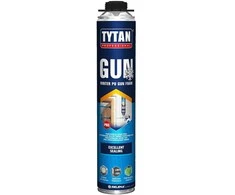 Tytan Professional Pistoletu išleidžiamos montavimo putos/žieminės TYTAN 750ml PU-Gun-Foam