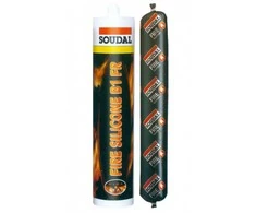 Hermetikas Soudal 109952; 600 ml; pilkas