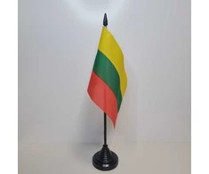 UHH Stalinė Lietuvos vėliava su stovu 330x70x40mm