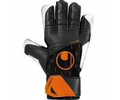 Uhlsport Speed Contact Starter Soft futbolo vartininko pirštinės - Juodos - Suaugusiems - Kvėpuojančios