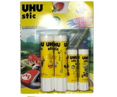 UHU MARIOKART klijų lazdelė, 21 g + 2 x 8,2 g, lizdinė plokštelė