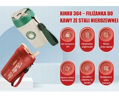 Ultrixe Terminis puodelis kavai ar arbatai automobiliui, nepralaidus, neslidus, 520 ml