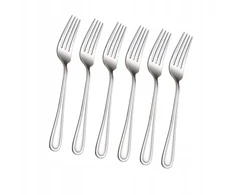 Unbranded 6x Forks nešiojami daugiafunkciai daugkartiniai virtuvės reikmenys maistui patiekti