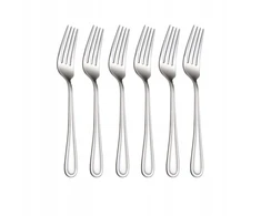 Unbranded 6x Forks nešiojami daugiafunkciai daugkartiniai virtuvės reikmenys maistui patiekti