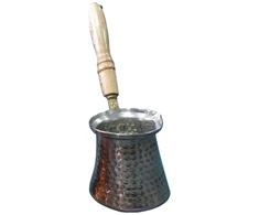Unbranded Turkish Coffee Pot Bar Cafe Copper with Long Handle Home Kitchen 225ml