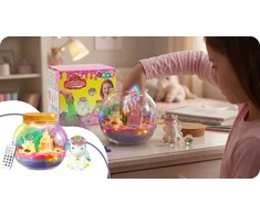Unicorn Creative Kit Girls Night Light Kinetic Sand, DIY
