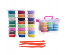 Unicorn Rinkinys / Interaktyvus plastilinas / vamzdeliai / 24 spalvos / žaidimų tešla / gleivės