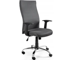 Unique Fotel Biurowy NOIRLUX Pilka Obrotowy Ergonomiczny Krzesło Komputerowe 130kg