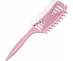 UNISEX CURL PLAUKŲ ŠEPEČETIS lenktas VĖDINIMAS DRĖGAS DRY