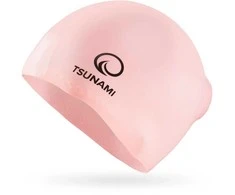 Unisex plaukimo kepuraitė TSUNAMI, rožinė