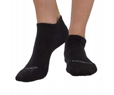 UNISEX TRUMPOS KOJINĖS BRUBECK MERINO VILNOS JUODOS 42-44