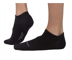 UNISEX TRUMPOS KOJINĖS BRUBECK MERINO VILNOS JUODOS 42-44